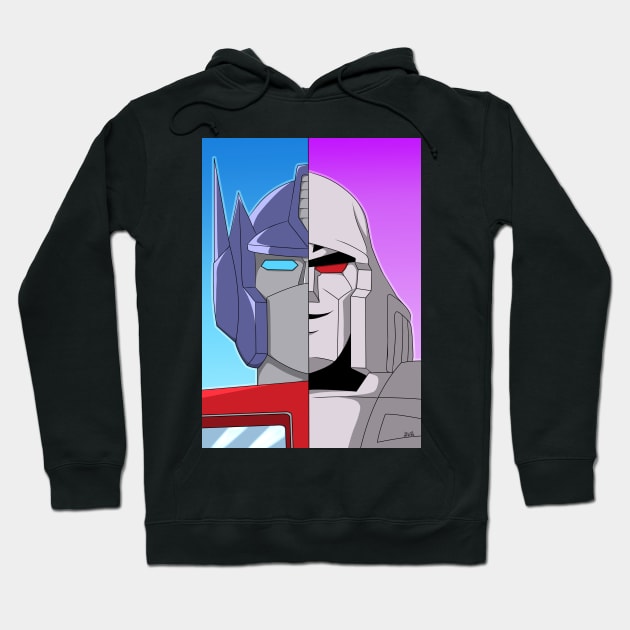 The Prime and Mega Evil Hoodie by nicitadesigns